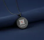 Classic Medical ID Necklace Sterling Silver - Image 2